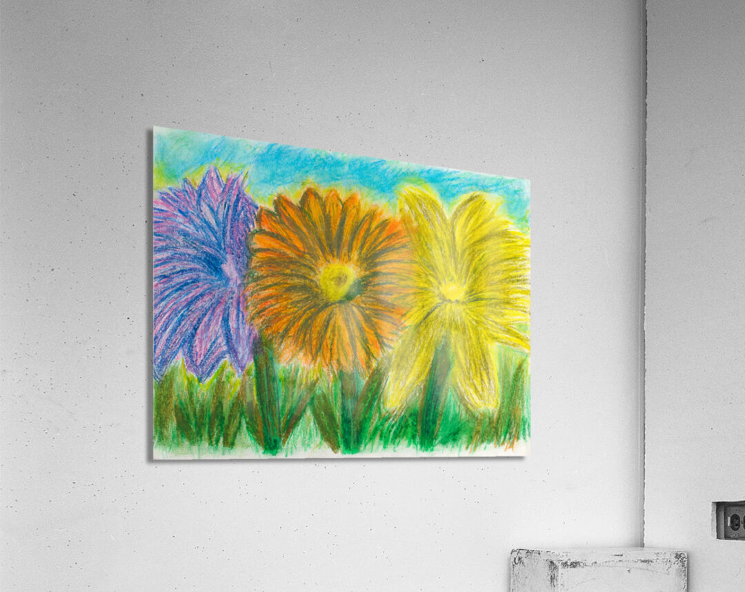 Flowers Impression acrylique