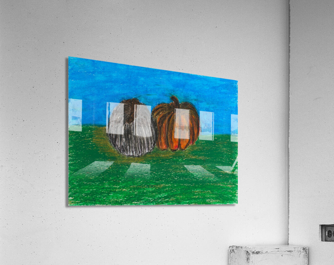 Gourds Impression acrylique