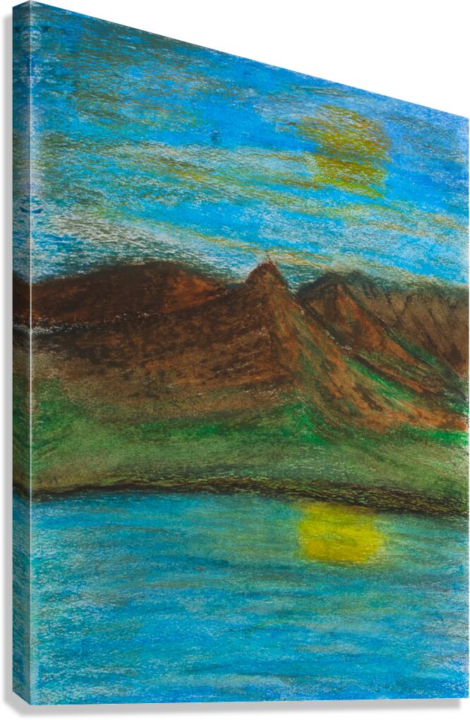 Mountain Sunset Canvas Print