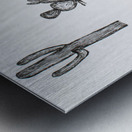 Desert Animals Metal print