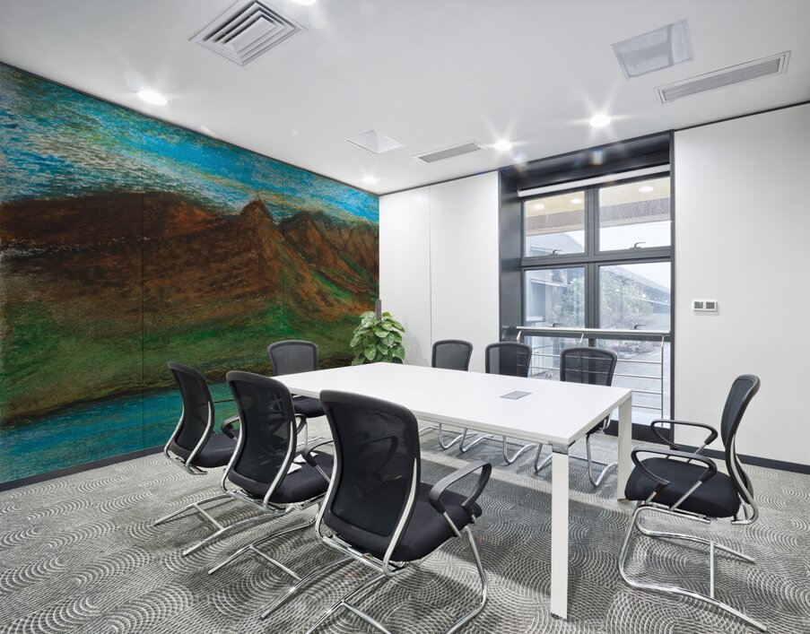 Mountain Sunset Wall Printing